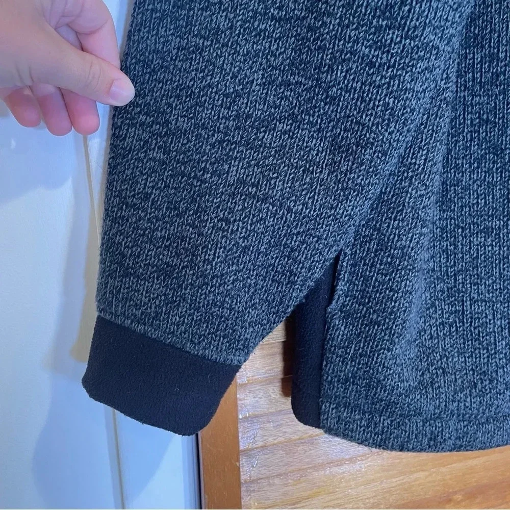 Woolrich Knit Fleece Combination Thick Jacket Multi Pocket Outdoors Warm Size M - Picture 3 of 8